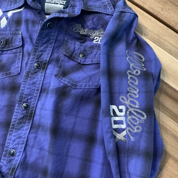 Wrangler 5-6 years Pearl snap shirt - Picture 5 of 6